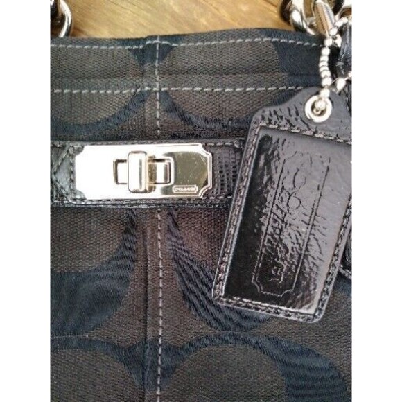 COACH F17806 CHELSEA SIGNATURE JAYDEN BAG SATCHEL TOTE BROWN Soho Designer - Picture 2 of 10